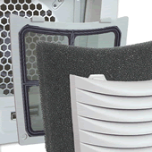 The AC C6607 features a washable air filter (optional use) to keep the PC interior dust free.