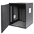 Orion Acoustic Wall Mountable Rack Cabinet: Front View With Door Open