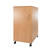 Office Style Orion Acoustic 24U Cabinet in Beech Wood Effect