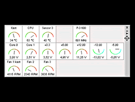 Monitor CPU and System Temperatures