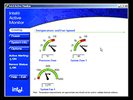 Monitor CPU and System Temperatures