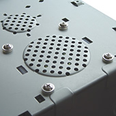 Fitted to the front of the AcoustiCase™ C6606.